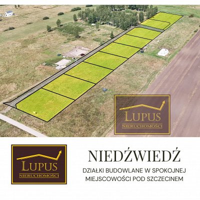 SPRZEDAŻ na DZIAŁKA w Niedźwiedź