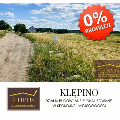 SPRZEDAŻ na DZIAŁKA w Klępino
