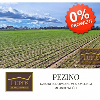SPRZEDAŻ na DZIAŁKA w Pęzino